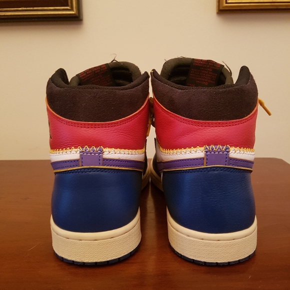 Air Jordan 1 x Union "Los Angeles Storm Blue" - Picture 3 of 8